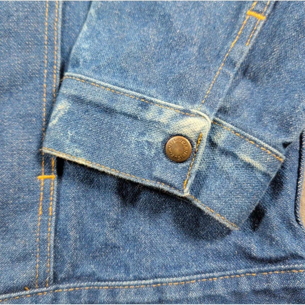 Wrangler Denim Shacket Chore Coat Jacket Classic Blue Dark Wash 2XLT Excellent